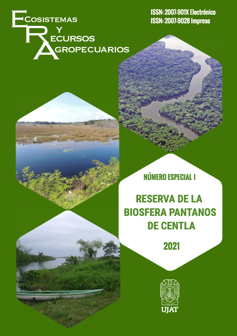 					Ver Vol. 8 Núm. I (2021): Número Especial I Reserva de la Biosfera Pantanos de Centla
				